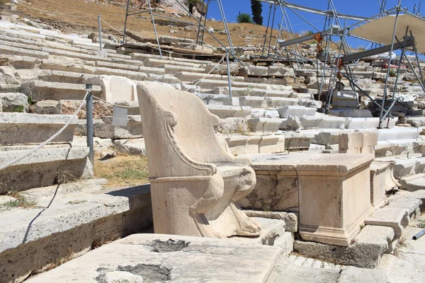 Ανασυγκρότηση του θεάτρου του Διονύσου — Φωτογραφία Αρχείου