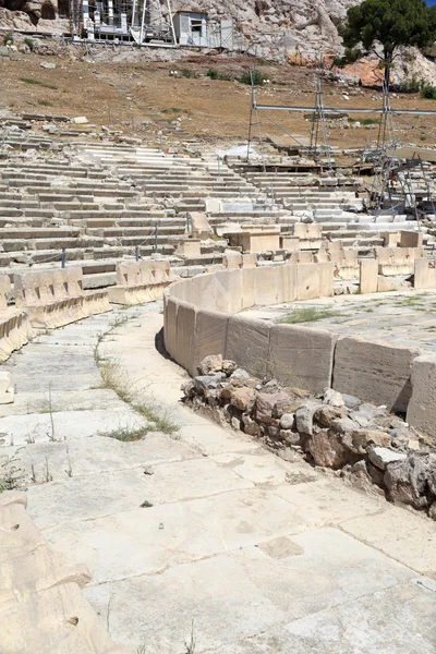 Dionysos Tiyatrosu bir parçası — Stok fotoğraf