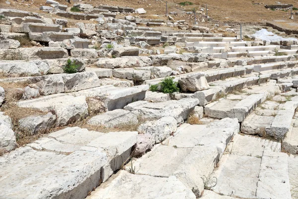 Dionysus의 아테네 극장의 부분 — 스톡 사진