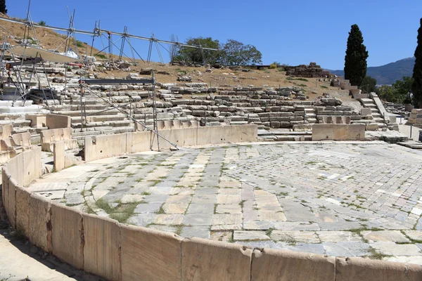 Landskap av Dionysos teatern — Stockfoto