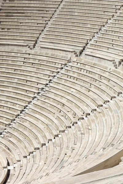 Säten av gamla odeon av herodes atticus — Stockfoto