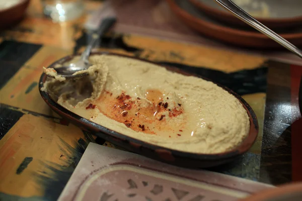 Hummus — Stockfoto