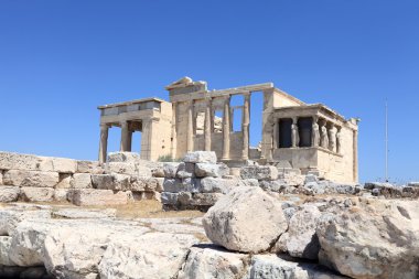 Erekhtheion antik tapınak peyzaj