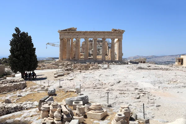 Pohled na parthenon — Stock fotografie