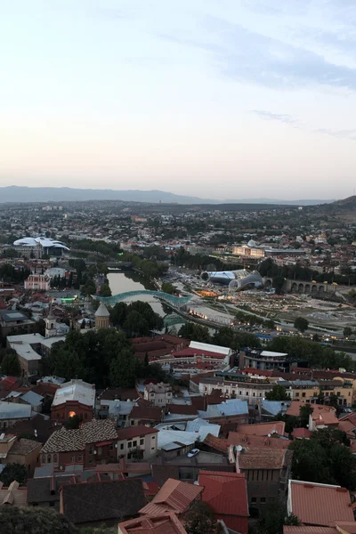 Landskapet i tbilisi staden — Stockfoto