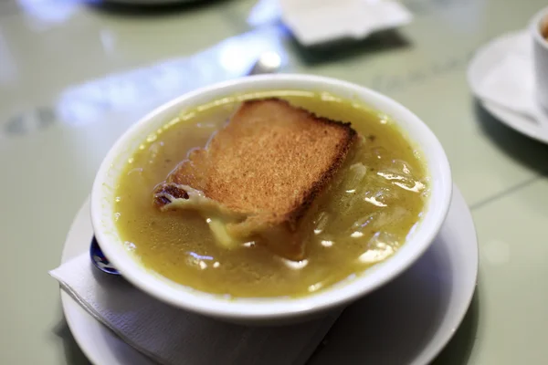 Sopa de cebola — Fotografia de Stock