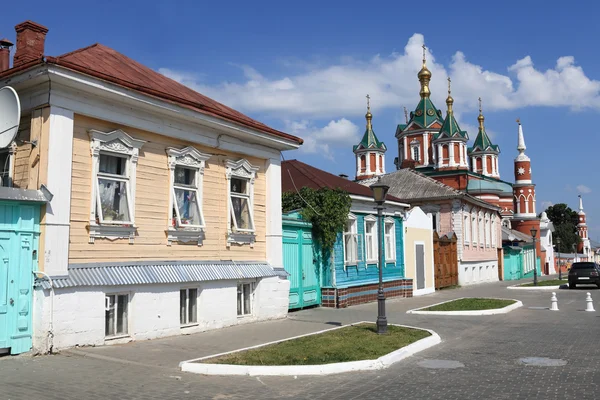 Vue de la rue à Kolomna Kremlin — Photo