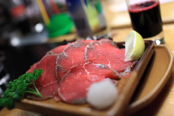 Gyuniku tataki — Stock fotografie