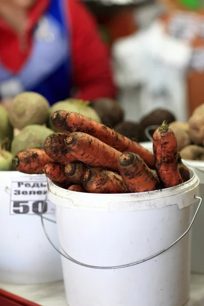 Produtos hortícolas no mercado — Fotografia de Stock