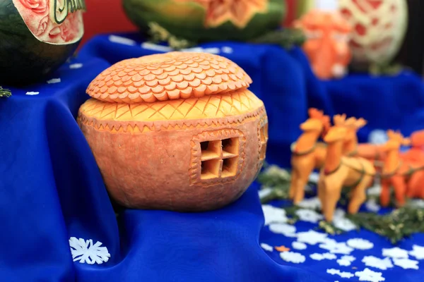 Pumpkin house — Stock Photo, Image