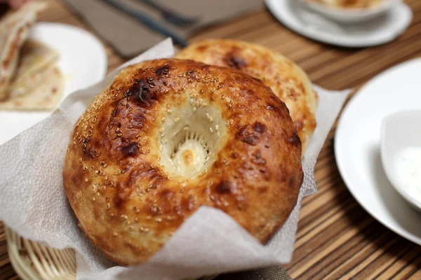 Uzbek baking — Stock Photo, Image