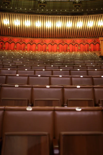 Interiör av teater — Stockfoto