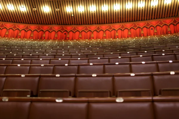 Assentos de teatro — Fotografia de Stock