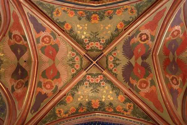 Patterned ceiling Stock Picture