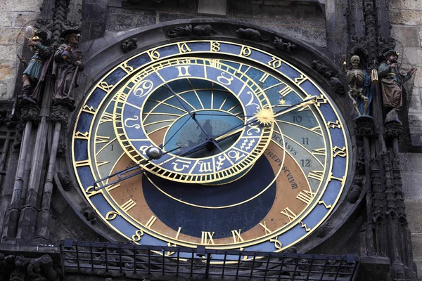 Detail of astronomical clock — Stock Photo, Image