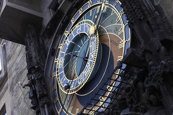 Medieval astronomical clock — Stock Photo, Image