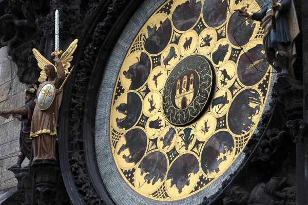 Part of astronomical clock — Stock Photo, Image