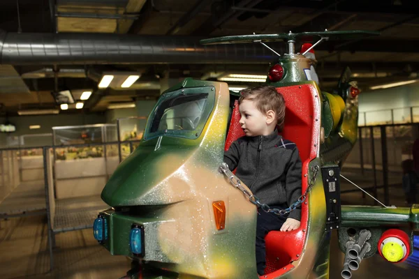 儿童玩具直升飞机 — 图库照片