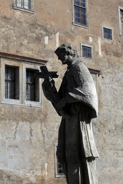 Staty av Sankt jan nepomuk — Stockfoto