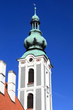 cesky krumlov içinde st. jost Kilisesi'nin Kulesi
