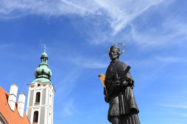 Statue de Saint-Jean Nepomuk — Photo