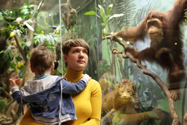 Family learning wildlife — Stock Photo, Image