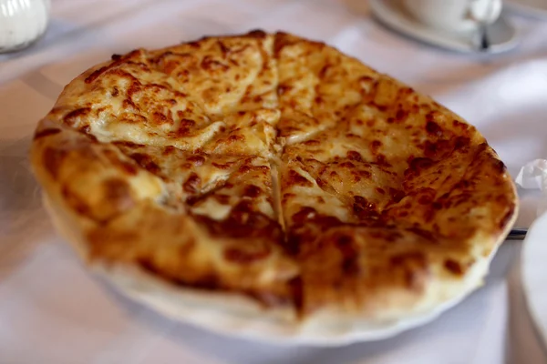 튀긴된 khachapuri — 스톡 사진