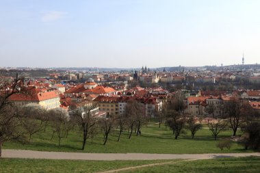 Prag Petrin tepeden manzara