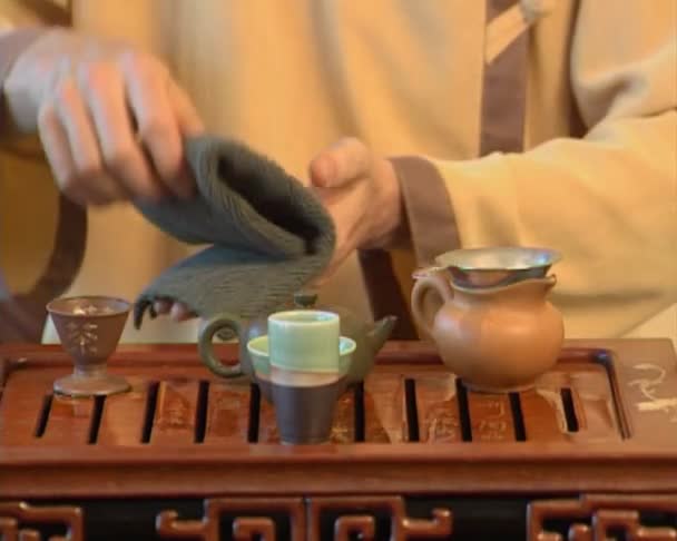 Ceremonii parzenia herbaty. Odcinek #5 — Wideo stockowe