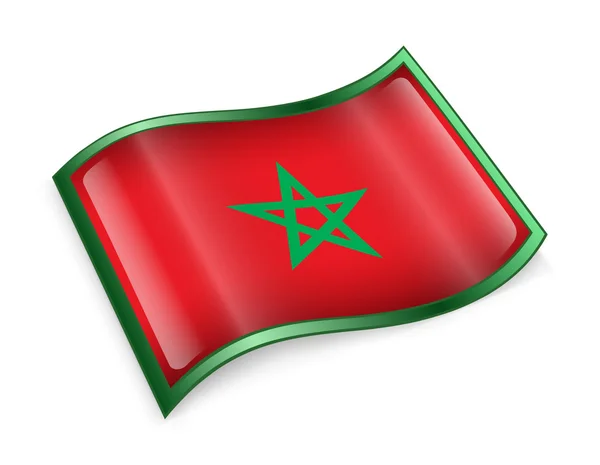 Maroc Icône drapeau — Photo