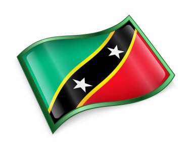 Saint kitts ve nevis bayrak simgesi