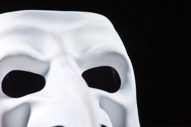 Beyaz maskemáscara blanca