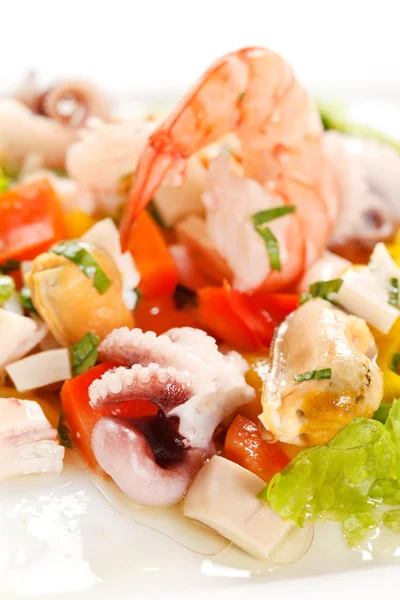 Seafood salad — Stock Photo, Image