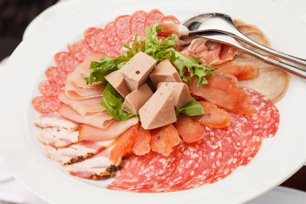 Antipasto di carne — Foto Stock