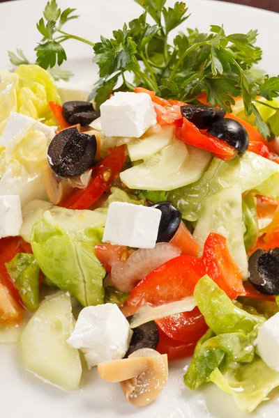 Griekse salade — Stockfoto