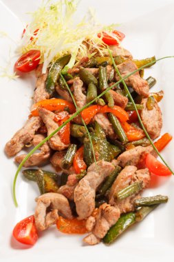 çalı fasulyesi ile et