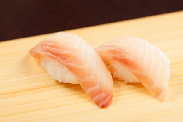 Stukken nigiri sushi — Stockfoto