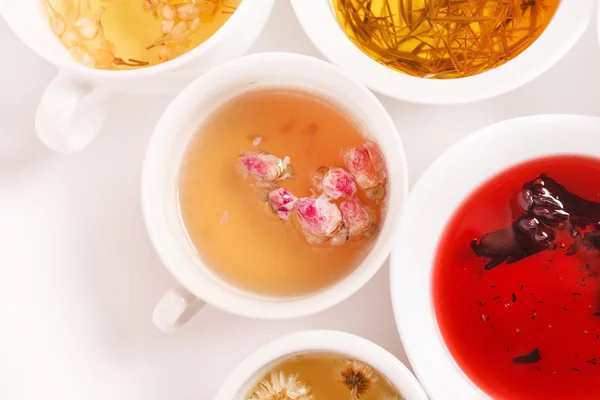 Unikalne rodzaje herbaty — Zdjęcie stockowe