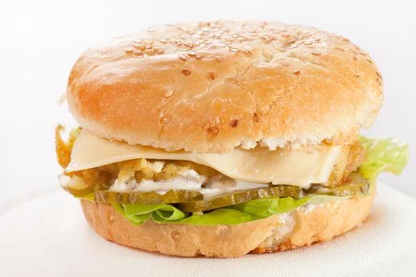 Çizburger plaka — Stok fotoğraf