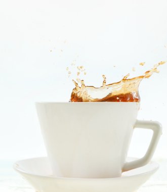 kupa kahve taç splash