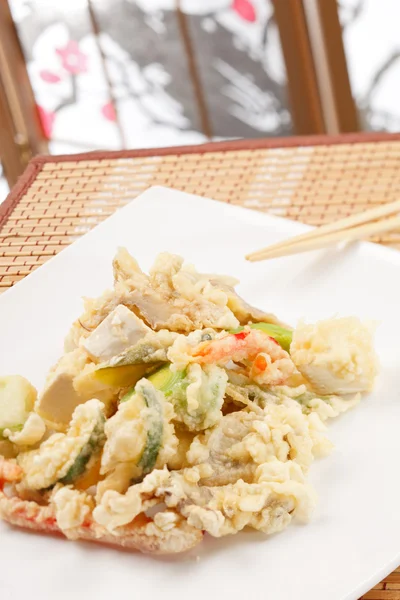 Tempura, japanisches Essen — Stockfoto