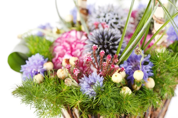 Boeket van kleurrijke bloemen — Stockfoto