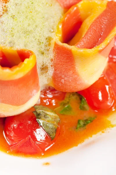 Italiaanse ham met groenten — Stockfoto