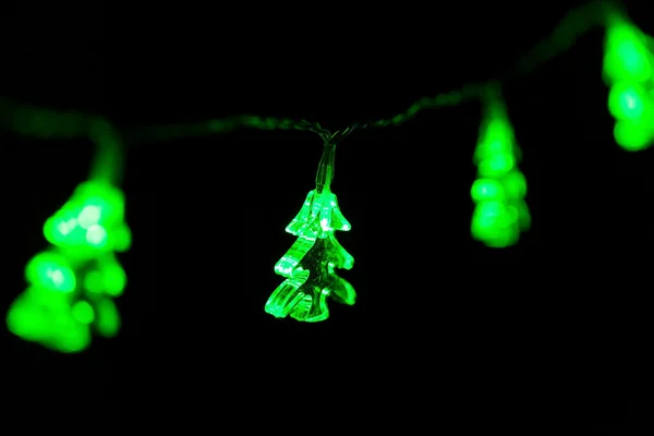 Árbol de Navidad ligero — Foto de Stock