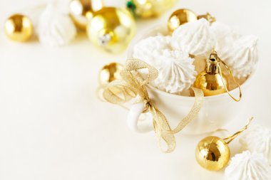 beze çerezleri Noel tablo