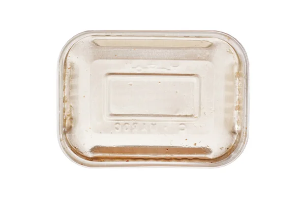 Üres ezüst konzervdoboz — Stock Fotó