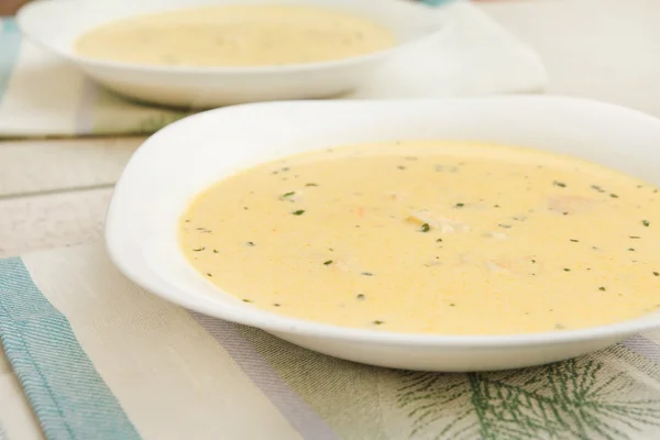 Cream soup — Stock Photo, Image