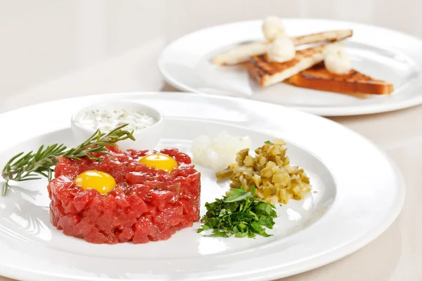 Tartare saboroso — Fotografia de Stock