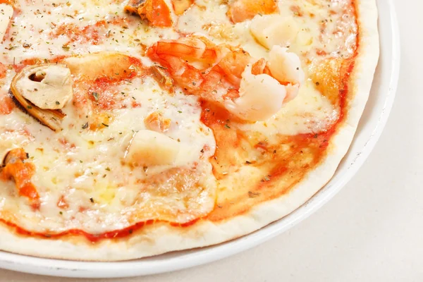 Pizza de mariscos — Foto de Stock