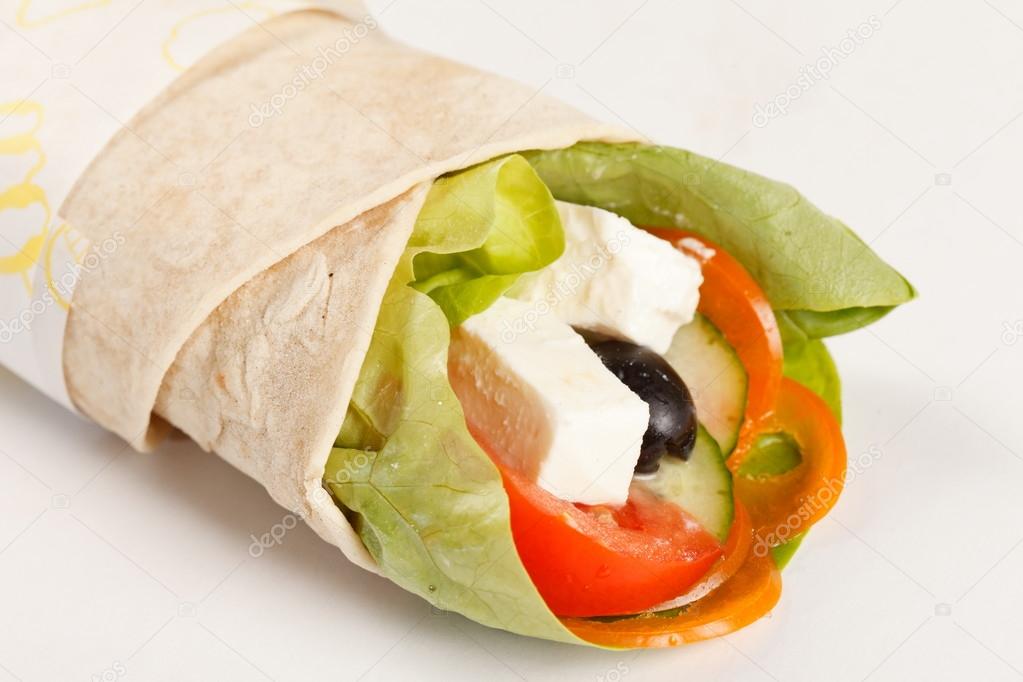 Tortilla with vegetables